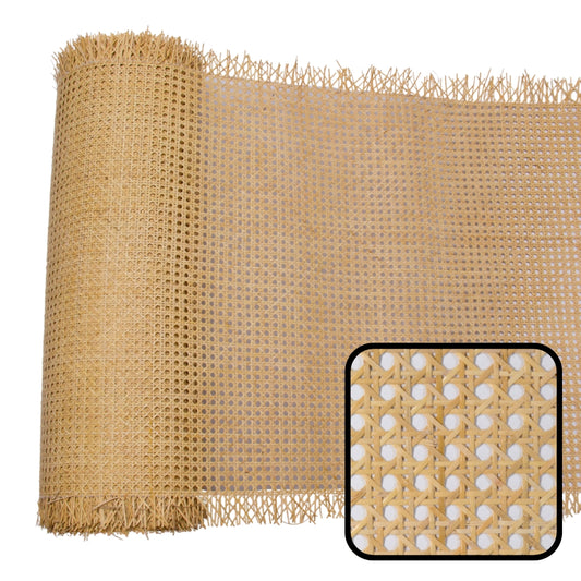 Natural-Rattan-Cane-Webbing-Mesh-Roll-Panel-Furniture-Chair-Repair-Open-Weave-Circle-Hexagonal-Melbourne-Australia-Natural-Brown-7mm-1