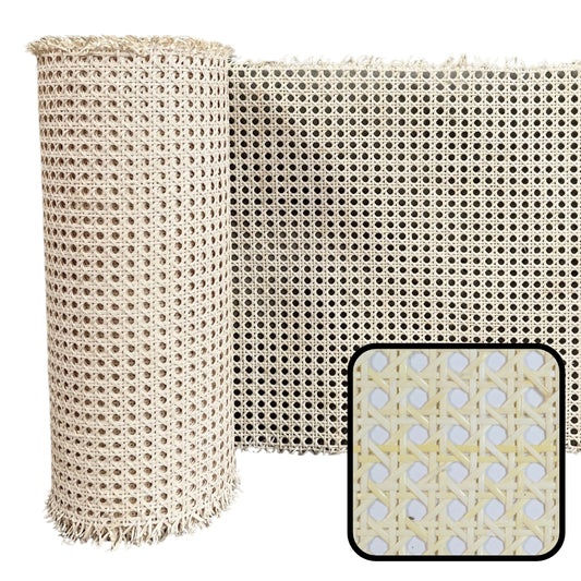 Natural-Rattan-Cane-Webbing-Mesh-Roll-Panel-Furniture-Chair-Repair-Open-Weave-Circle-Hexagonal-Melbourne-Australia-Bleached-Light-Brown-8