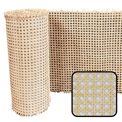 Natural-Rattan-Cane-Webbing-Mesh-Roll-Panel-Furniture-Chair-Repair-Open-Weave-Circle-Hexagonal-Melbourne-Australia-Semi-Bleached-Light-Brown-7