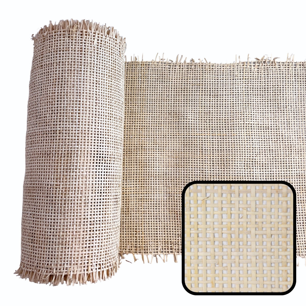 Natural-Rattan-Cane-Webbing-Mesh-Roll-Panel-Furniture-Chair-Repair-Open-Weave-Square-Radio-Melbourne-Australia-Bleached-White-8
