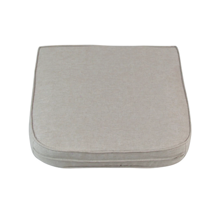 CALOR | Outdoor Dining Chair Seat Cushion | Light Grey | 44cmx46cm