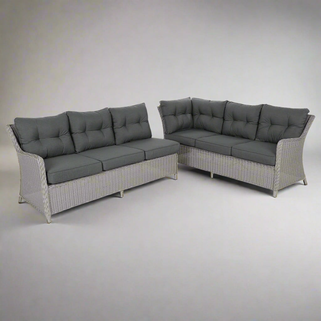 PORTSEA-Outdoor-Dining-Corner-Lounge-Set-Plastic-Rattan-Wicker-7-Seat-Grey-Colour-2