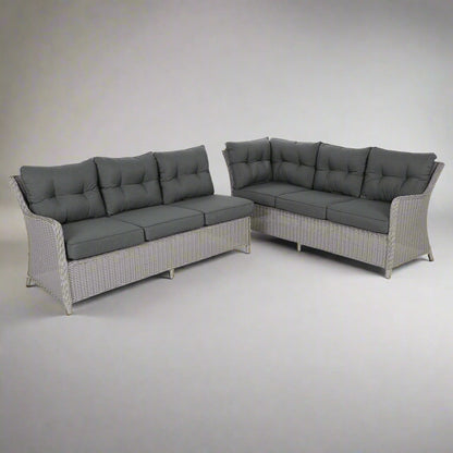 PORTSEA-Outdoor-Dining-Corner-Lounge-Set-Plastic-Rattan-Wicker-7-Seat-Grey-Colour-2