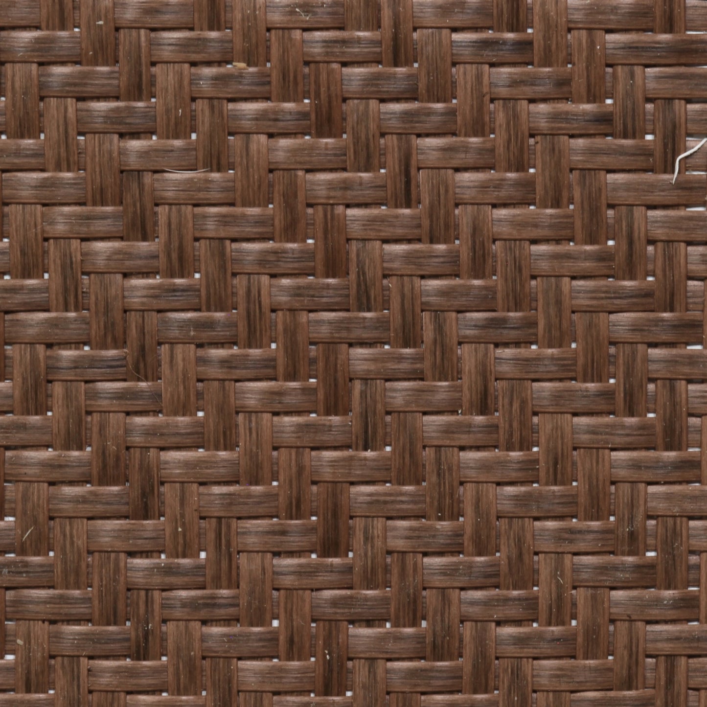 PLASTIC Rattan Cane Webbing | HERRINGBONE | CHESTNUT BROWN