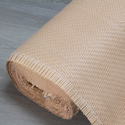 Plastic-Synthetic-Faux-PE-Rattan-Cane-Webbing-Mesh-Roll-Panel-Furniture-Chair-Repair-Closed-Weave-Herringbone-Melbourne-Australia-Beige-3