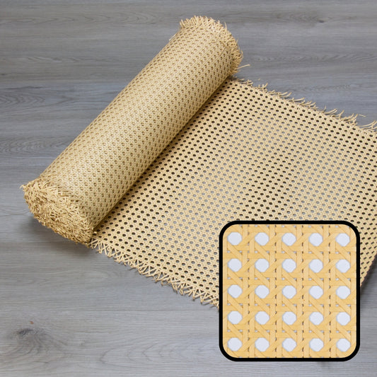 Plastic-Synthetic-Faux-PE-Rattan-Cane-Webbing-Mesh-Roll-Panel-Furniture-Chair-Repair-Open-Weave-Circle-Hexagonal-Melbourne-Australia-Honey-Yellow-7