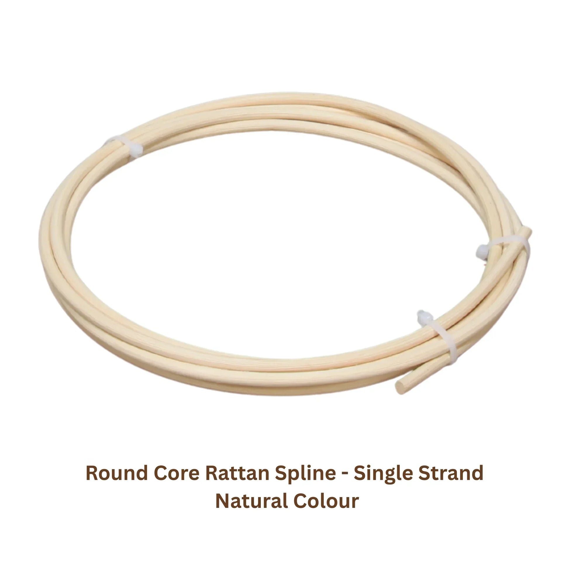 Natural Rattan Cane Round Core Wicker Pith Spline for Furniture Repair - HL-RS-ROUND033 - Direct Factory Furniture Australia