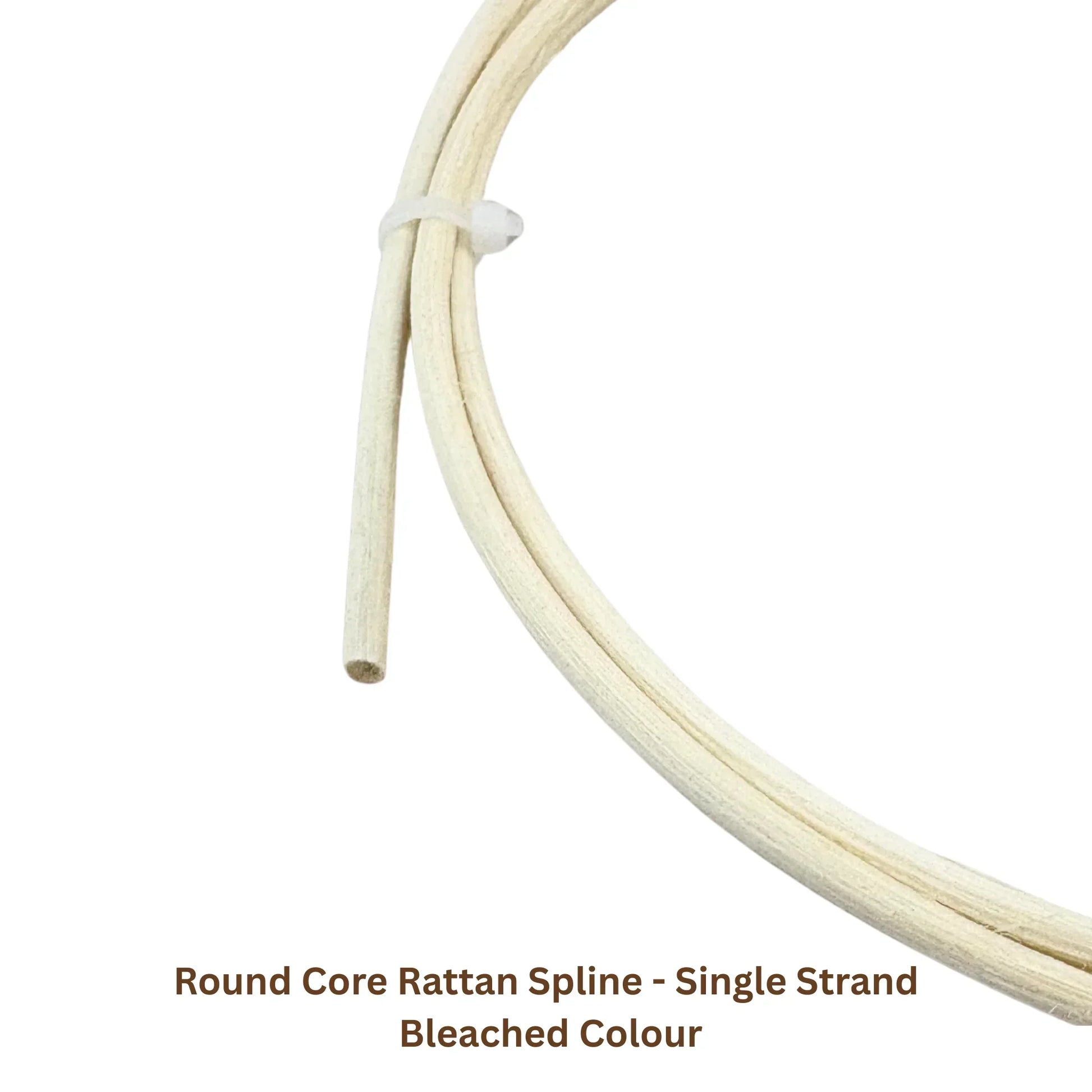 Natural Rattan Cane Round Core Wicker Pith Spline for Furniture Repair - HL-RS-ROUND033 - Direct Factory Furniture Australia