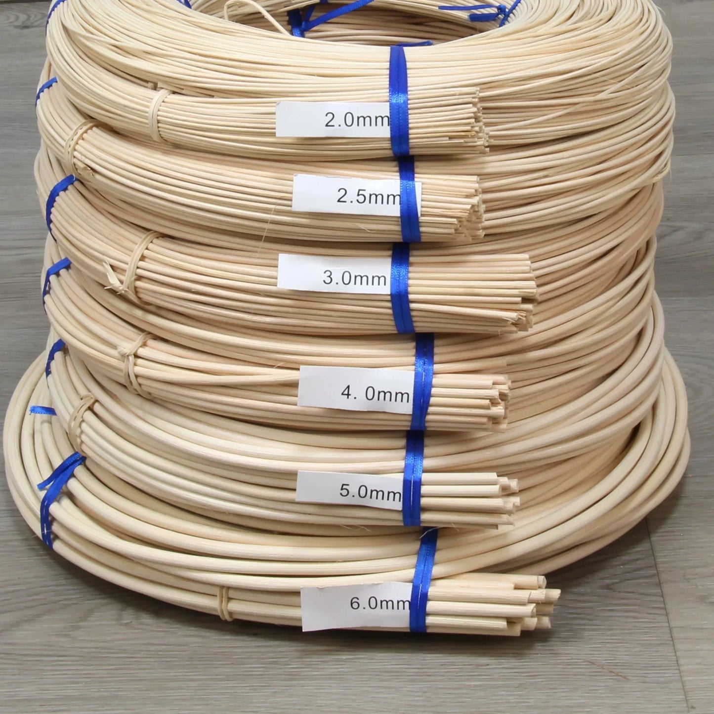 Natural Rattan Cane Round Core Wicker Pith Spline for Furniture Repair - HL-RS-ROUND033 - Direct Factory Furniture Australia