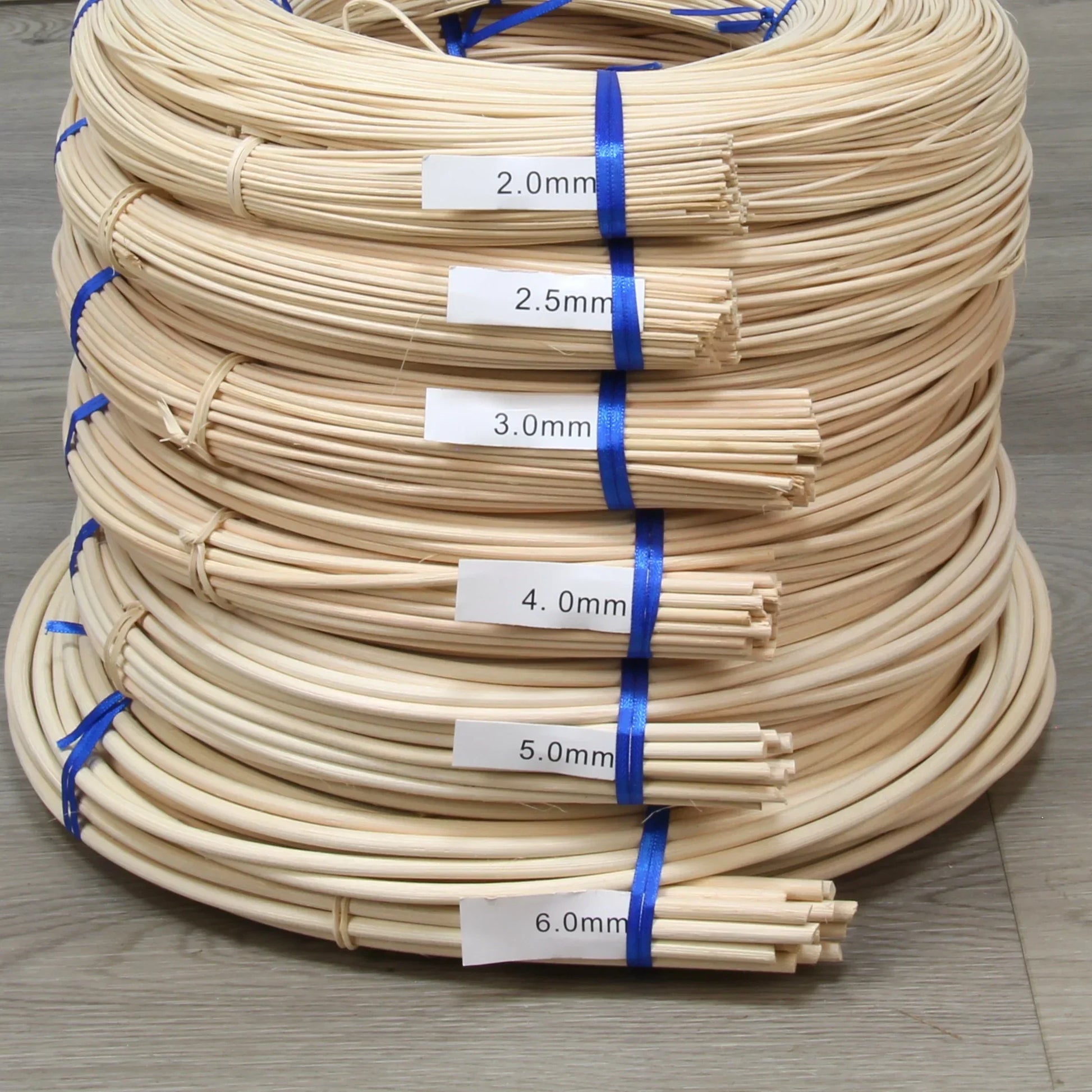 Natural Rattan Cane Round Core Wicker Pith Spline for Furniture Repair - HL-RS-ROUND033 - Direct Factory Furniture Australia