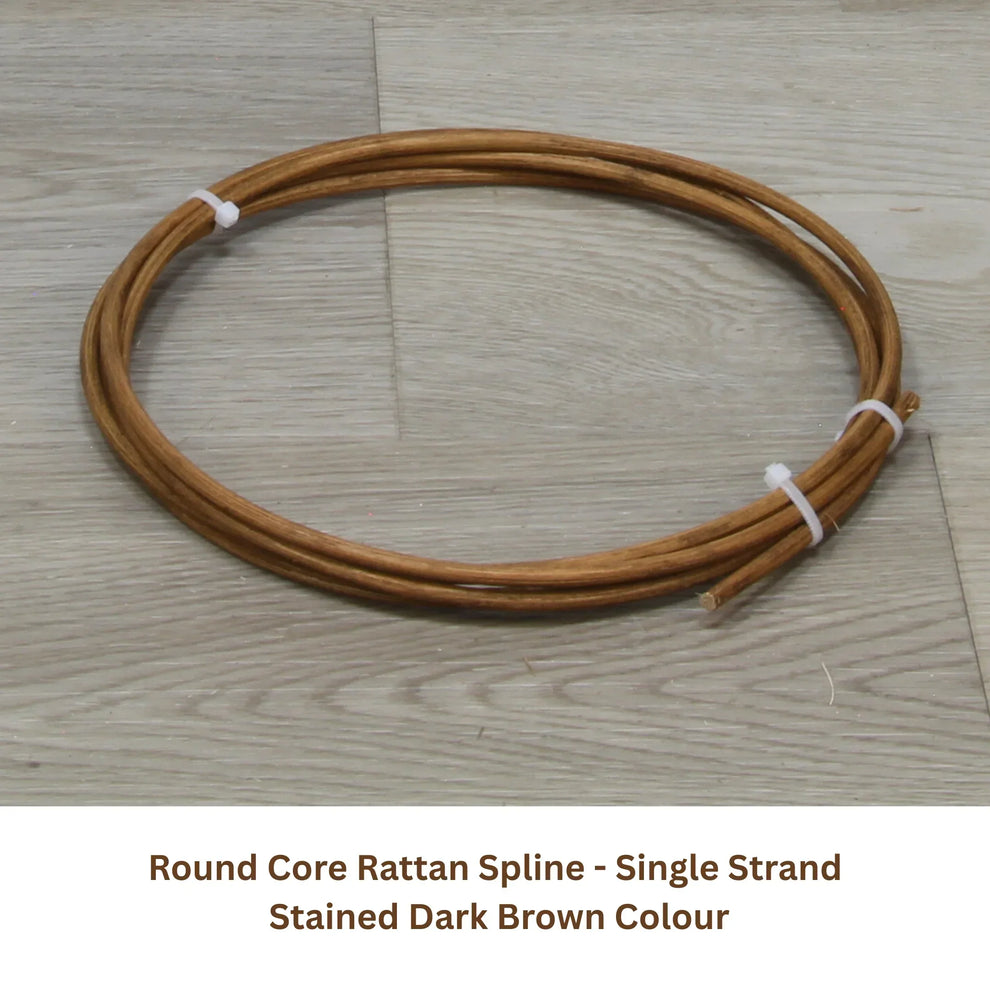 Natural Rattan Cane Round Core Spline Beading for Furniture Repairs ...
