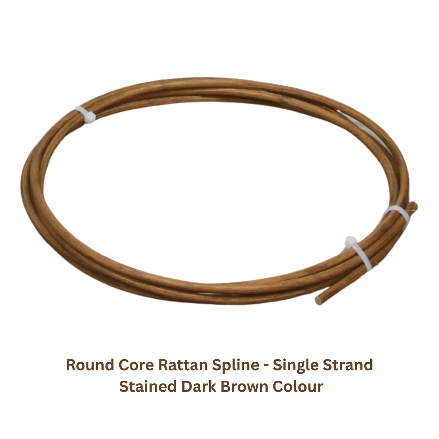 Natural Rattan Cane Round Core Wicker Pith Spline for Furniture Repair - HL-RS-ROUND048 - Direct Factory Furniture Australia