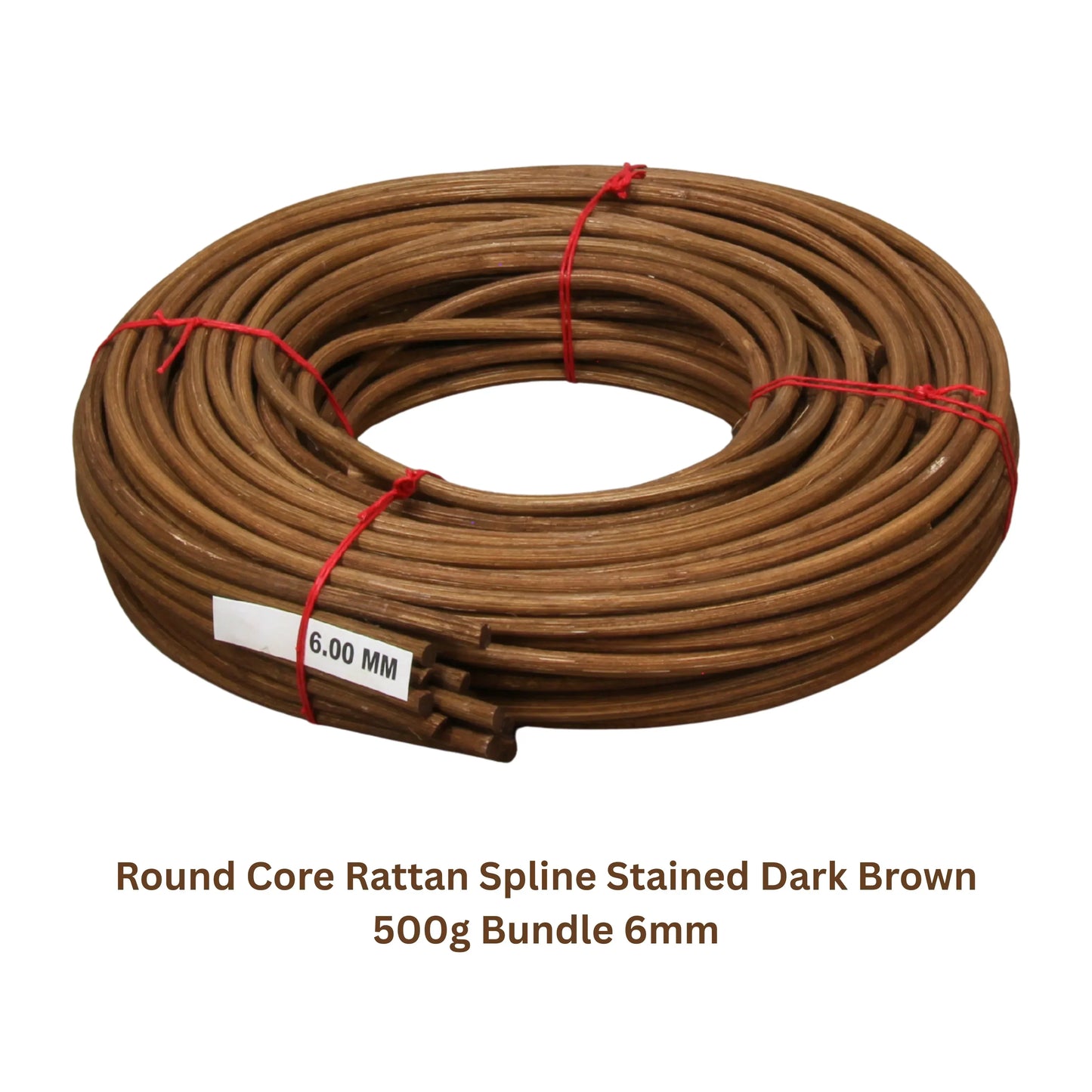 Natural Rattan Cane Round Core Wicker Pith Spline for Furniture Repair - HL-RS-6B-BUNDLE - Direct Factory Furniture Australia
