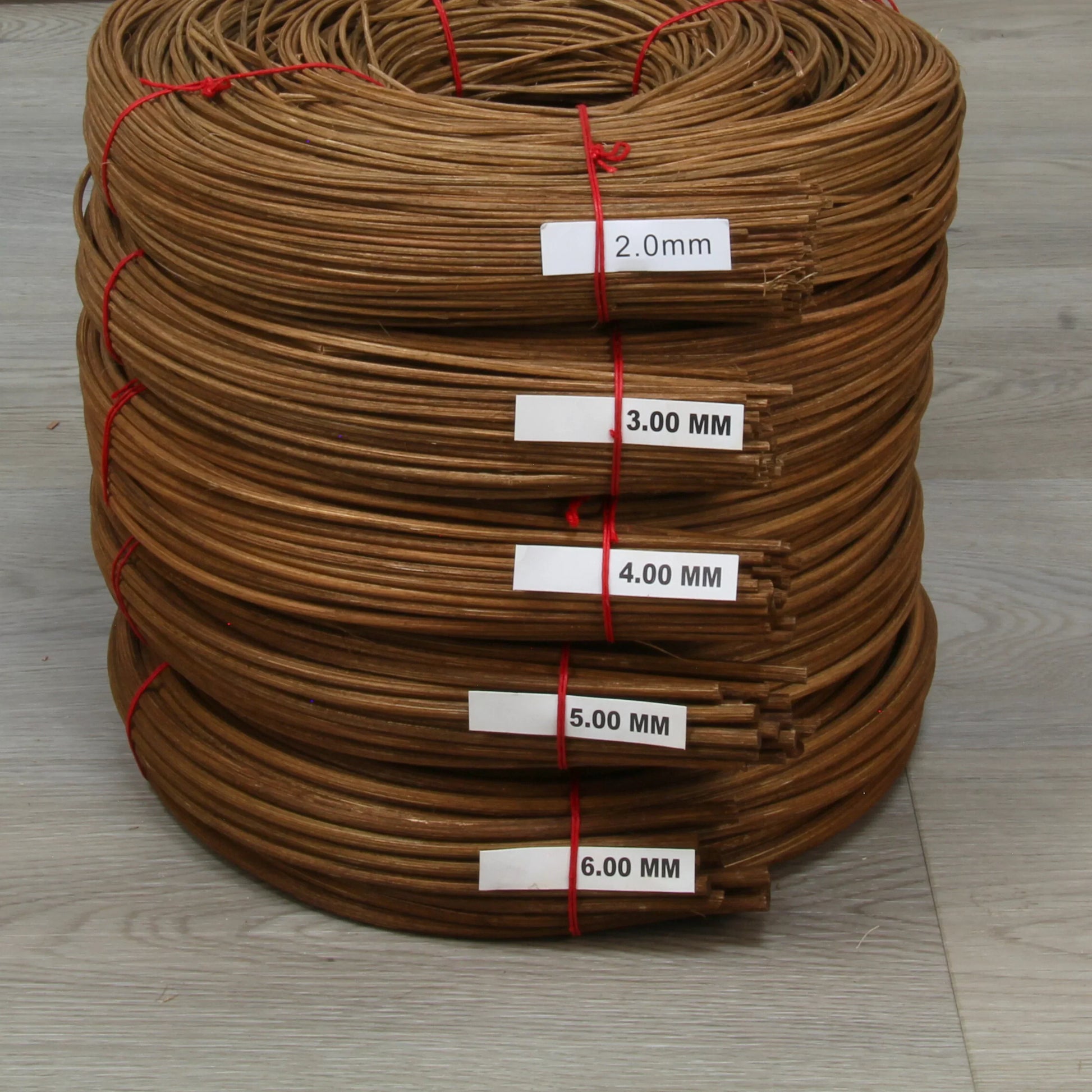 Natural Rattan Cane Round Core Wicker Pith Spline for Furniture Repair - HL-RS-ROUND033 - Direct Factory Furniture Australia