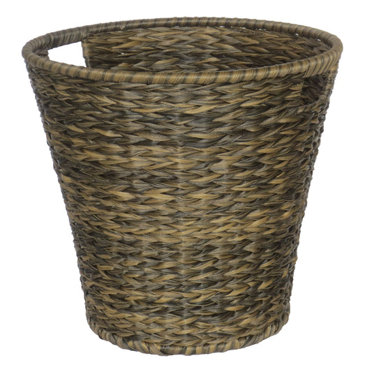 SAPO Poly Rattan Wicker Large Basket - Brown - Direct Factory Furniture Australia