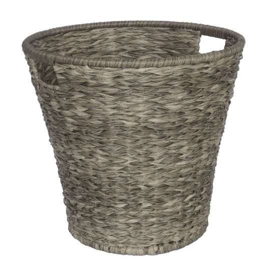 SAPO Poly Rattan Wicker Large Basket - Grey - Direct Factory Furniture Australia