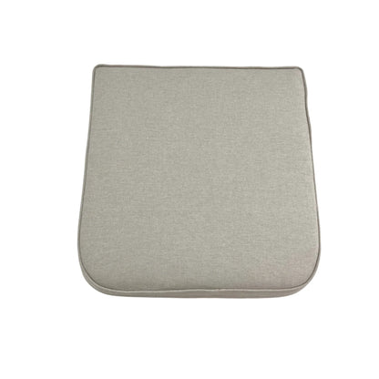 CALOR | Outdoor Dining Chair Seat Cushion | Light Grey | 44cmx46cm