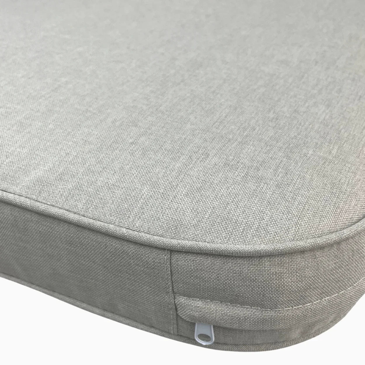 CALOR | Outdoor Dining Chair Seat Cushion | Light Grey | 44cmx46cm