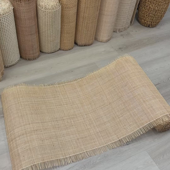 Natural_Rattan_Cane_RADIO_Square_Honey_Brown_Colour_Video