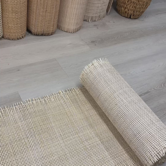 Natural_Rattan_Cane_RADIO_Square_Bleached_White_Colour_Video