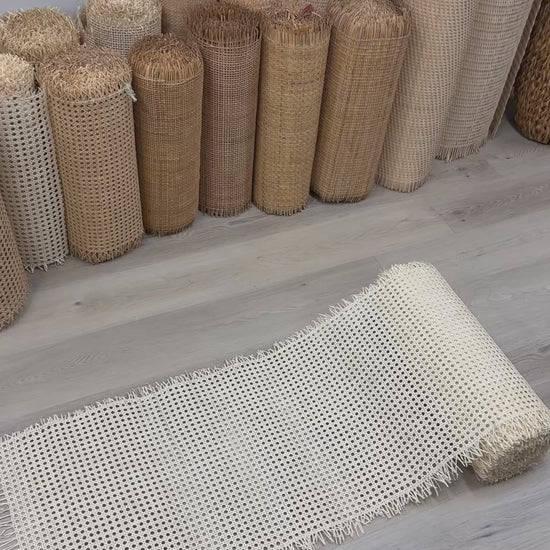 Natural_Rattan_Cane_HEX_Circle_7mm_Bleached_Colour_Video